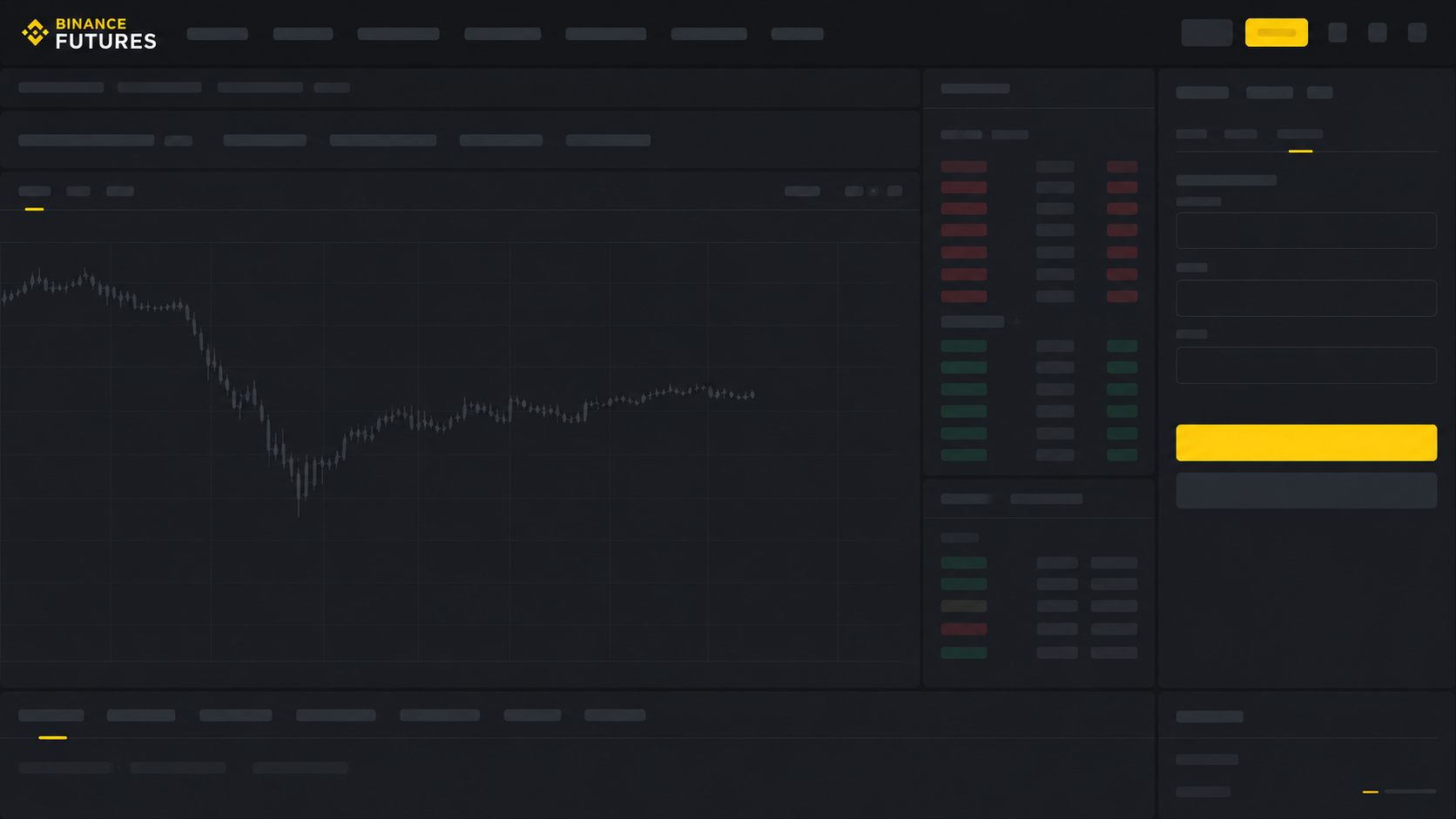 BTC Heatmap on Binance